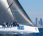 URM Group off Southport closing on the finish
