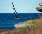 Moneypenny approaching the entrance to Sydney Harbour.   Image: CYCA | Ashley Dart