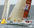 Winner of both IRC and IMS divisions of the Rolex Sydney Hobart Yacht Race