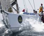 Geoff Ross' Yendys after the start of the 64th Rolex Sydney Hobart