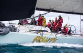 Photographs of the line honours winner of the 2018 PONANT Sydney Noumea Yacht Race