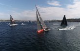Photographs from Day 1 of the Noakes Sydney Gold Coast Yacht Race 2018