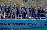 Smuggler's gang roar toward start line of Noakes Sydney Gold Coast 
