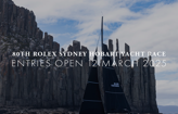 Entries for the 80th Rolex Sydney Hobart will open on 12 March 2025