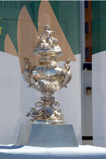 Tattersall Cup - the trophy for a Rolex Sydney Hobart overall win