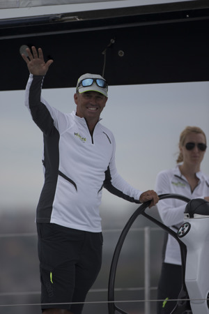 SAILING - CYCA Trophy Passage 2012 - 15/12/2012
photo credit: Andrea Francolini
Grant Wharrington, owher of WILD THING