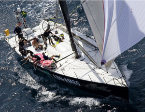 Getaway-sailing.com, line honours winner of the 2006 Gosford to Lord Howe Island Race
