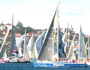 Magnavox heads up the harbour