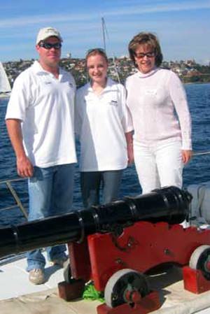 Jordana & Shane from Ingles and Woollahra Deputy Mayor Keri Huxley