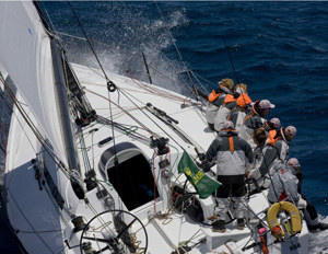 Michael Hiatt's Living Doll after the start of the 2006 Sydney Gold Coast