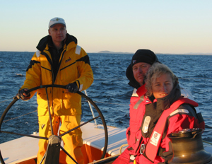Tim Molchanoff, Craig Partridge and Julie Owen on Day 2 of the Sydney Gold Coast