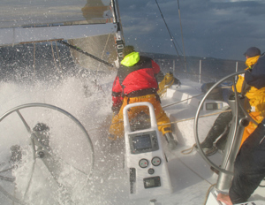 Is it the Volvo Ocean Race or the Sydney Gold Coast? The action aboard Loki