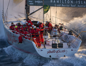 Wild Oats XI powering South