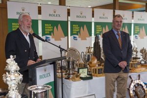 Trophy Presentation at the Royal Yacht Club Tasmania