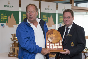 Trophy Presentation at the Royal Yacht Club Tasmania