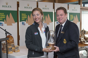 Trophy Presentation at the Royal Yacht Club Tasmania