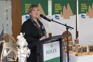 Trophy Presentation at the Royal Yacht Club Tasmania