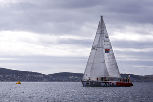 XXXX at the end of the Clipper Round the World race, a category of the Sydney to Hobart yacht race at Constitution Dock in Hobart, Monday, Dec. 30, 2013. (AAP Image/Heath Holden) NO ARCHIVING, EDITORIAL USE ONLY