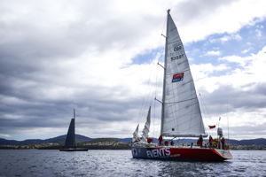 XXXX at the end of the Clipper Round the World race, a category of the Sydney to Hobart yacht race at Constitution Dock in Hobart, Monday, Dec. 30, 2013. (AAP Image/Heath Holden) NO ARCHIVING, EDITORIAL USE ONLY