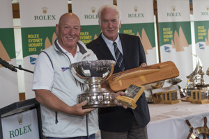 Trophy Presentation at the Royal Yacht Club Tasmania