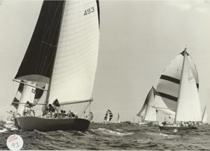 Salacia (493) and Bacchus D (337) - 1968 Sydney Hobart Yacht Race - CYCA Archive