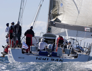 Matt Allen's Ichi Ban after the start of the Audi Sydney Gold Coast
