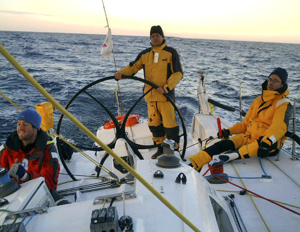 crew of Nikko Principal Investments at dawn on day three