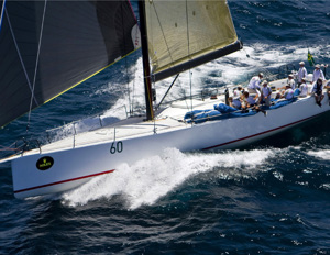 Rosebud soon after leaving the sea mark off Sydney behind