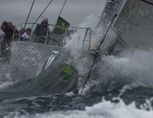 Niklas Zennstrom's JV72 RAN during the start of the 65th Rolex Sydney Hobart