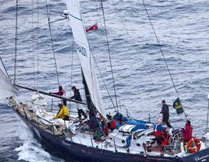Alejandro Perez Calzada's S & S 57 Charisma, the first Spanish entrant in the Rolex Sydney Hobart