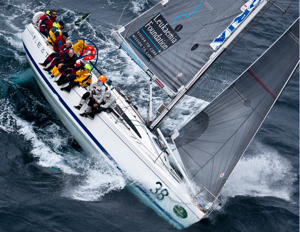 Next at sea heading South