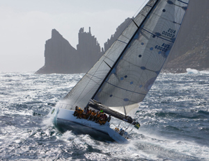 Loki heading towards Cape Raoul