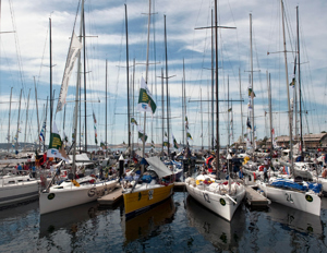 The Rolex Sydney Hobart fleet is in town!