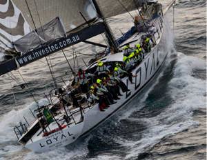 Investec LOYAL approaching Tasman Island