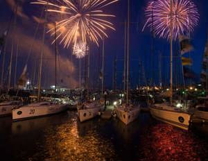 New Year's Eve Fireworks at Constitution Dock