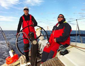 Andrew Slocombe at the helm of Exile