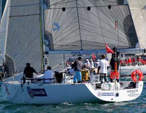 Warren Buchan and Kristy Edwards' Sayer 45 Colortile