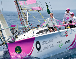 Ella Bache during the Rolex Trophy