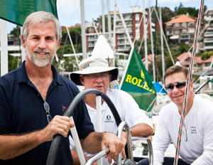 Rives Potts, Chris Bouzaid and Dirk Johnson relaxing with 3 days to go to the start