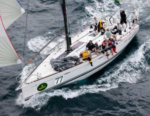 The crew of Balance are already preparing for the southerly