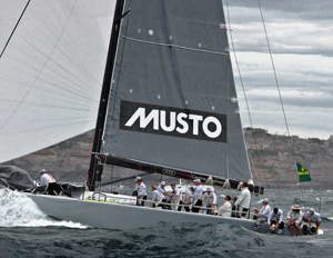 Calm took the overall race lead