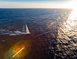 Wild Oats XI Just North of Bass Strait