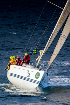 The X-Yachts X41 is again performing well