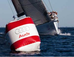 Stephen Ainsworth's Loki finishes second over the line in Audi Sydney Gold Coast Yacht Race 2009