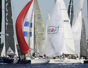 Start of the 20th Sydney Gold Coast Yacht Race 2005