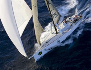 Matt Allen's Ichi Ban in the 64th Rolex Sydney to Hobart Yacht Race, 2008