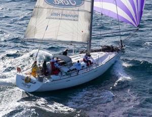 Ian Creak's Pennant Hills Ford points her bow north, Audi Sydney Gold Coast Yacht Race 2012