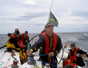 Savcor on its way down the the Tasmanian coast