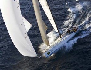 Andrew Short's ASM - Shockwave 5 sailing towards a fourth place finish in the 64th Sydney Hobart