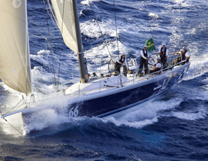 Peter Harburg's Black Jack, in the 64th Rolex Sydney Hobart Yacht Race